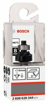 Bosch фреза карнизная 8 мм, R1 3 mm, L 10,5 mm, G 53 mm 2608628344 (2.608.628.344)